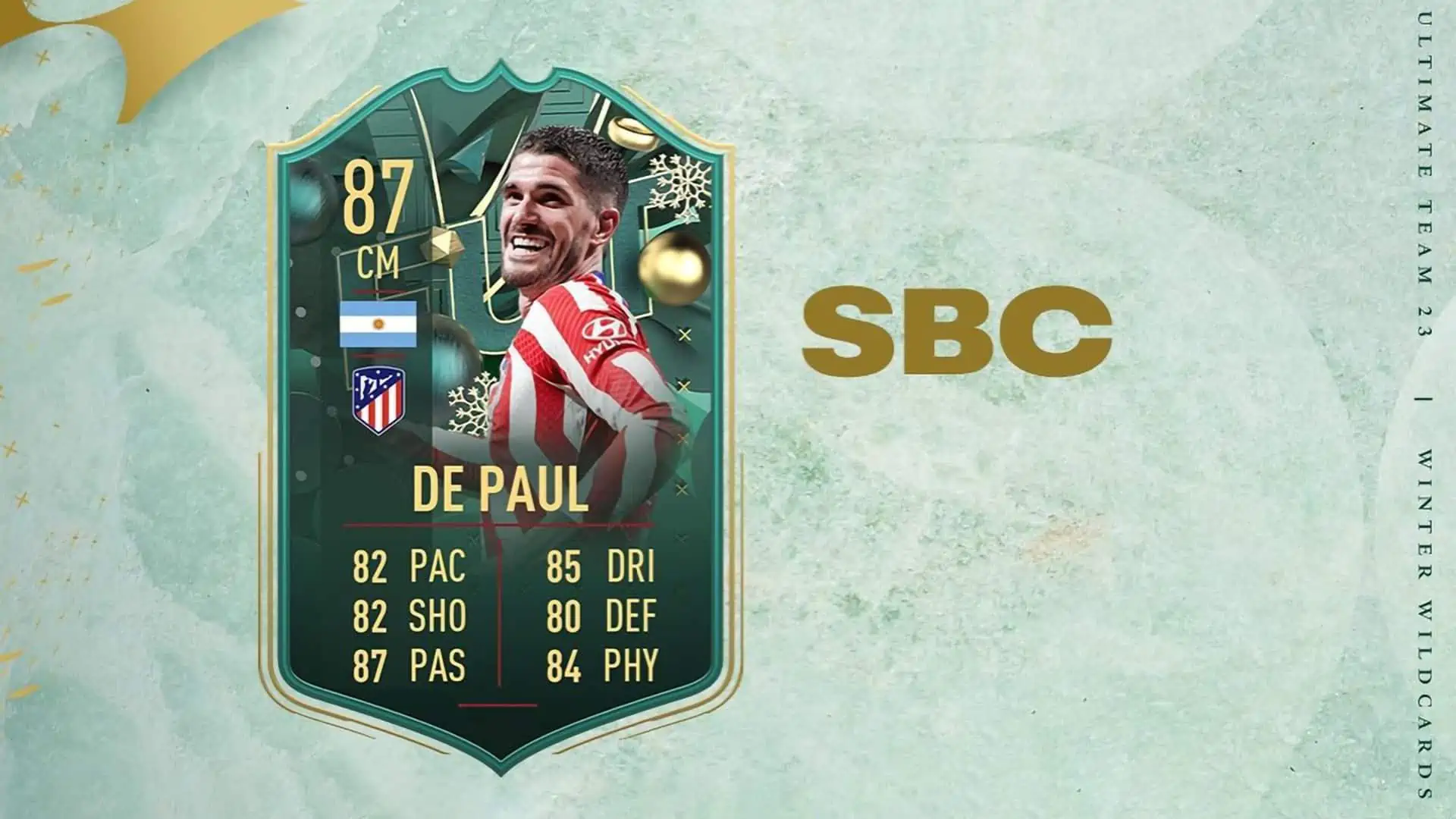 cover sbc de paul winter wildcards fifa 23
