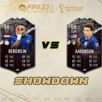 cover showdown Bergwijn wc official fifa 23
