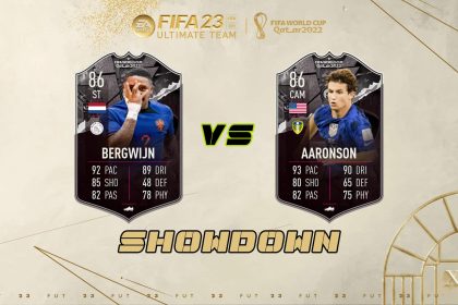cover showdown Bergwijn wc official fifa 23