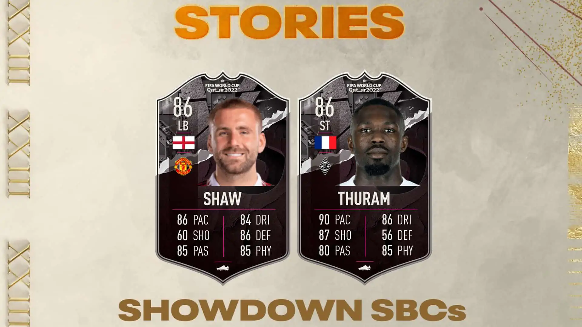 FIFA 23 SBC Shaw VS Thuram Showdown: Disponibili due nuove carte speciali