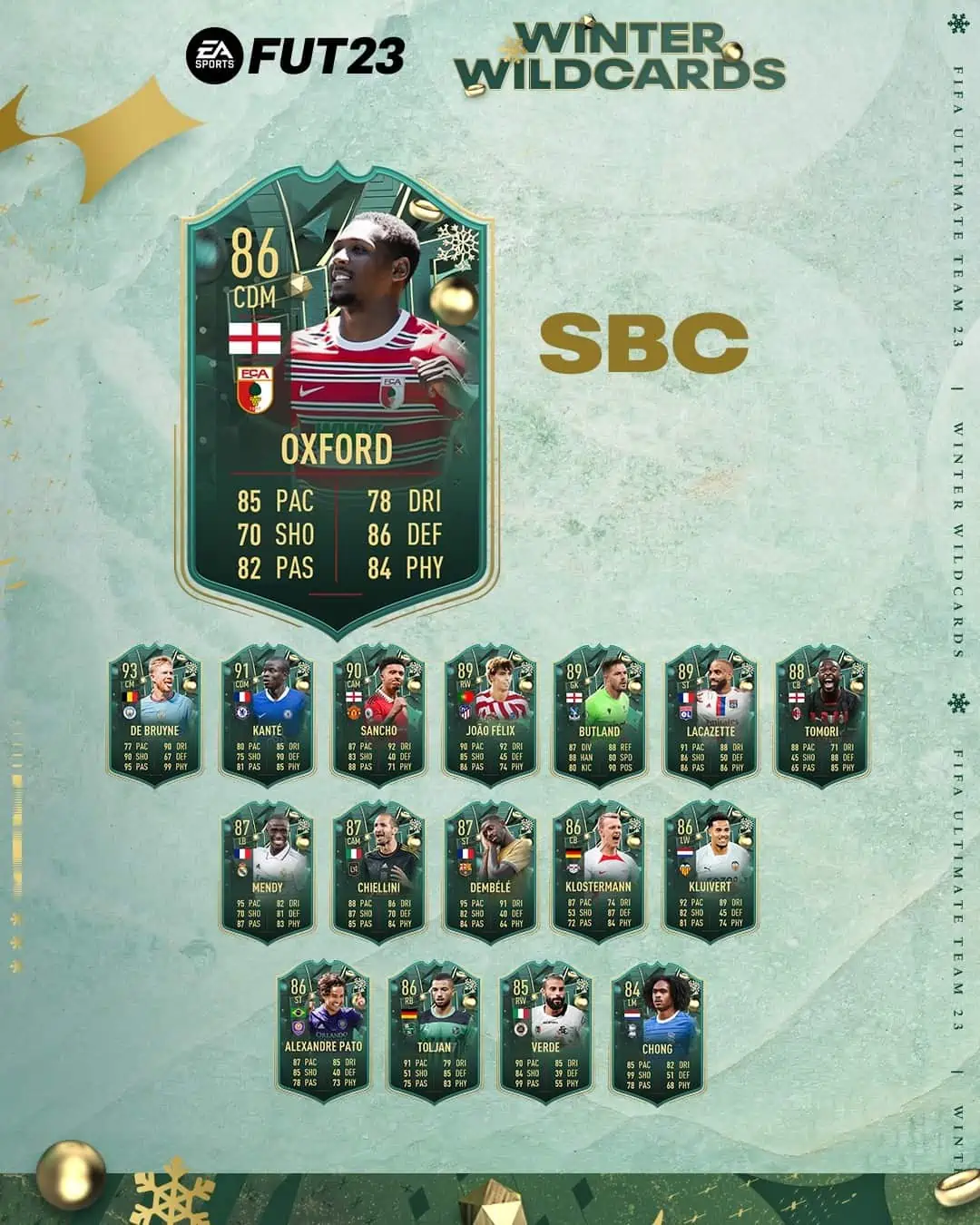 FIFA 23 SBC Reece Oxford Winter Wildcards: La carta Jolly Invernali del tedesco