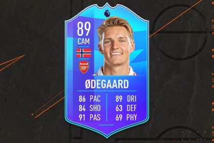 cover Odegaard POTM Nov Dic FIFA 23