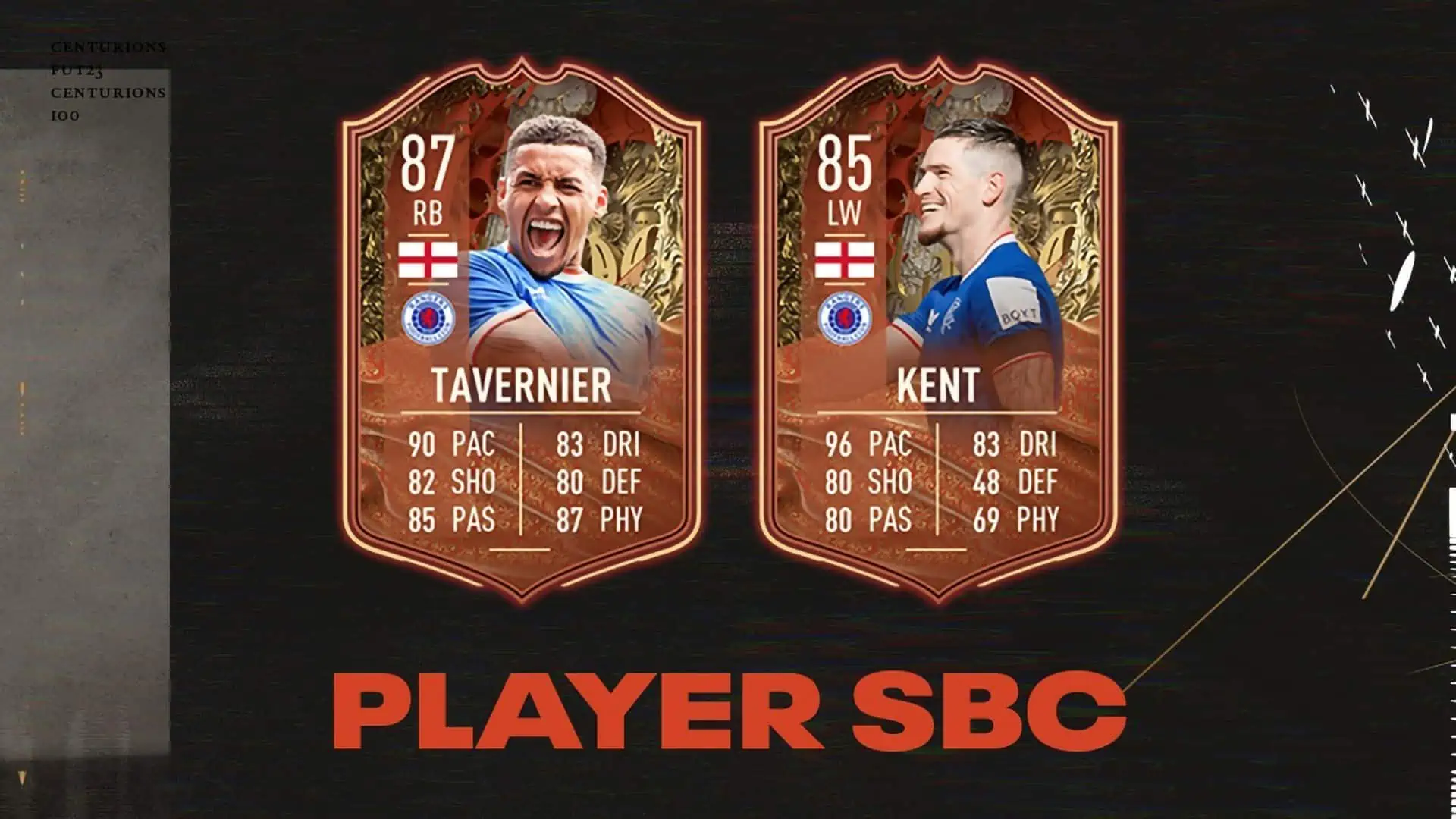 cover sbc tavernier kent player fifa 23