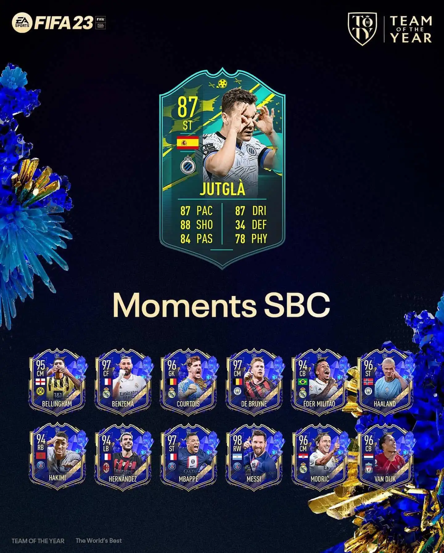 FIFA 23 SBC Ferran Jutgla Moments: La carta speciale dell'attaccante spagnolo.