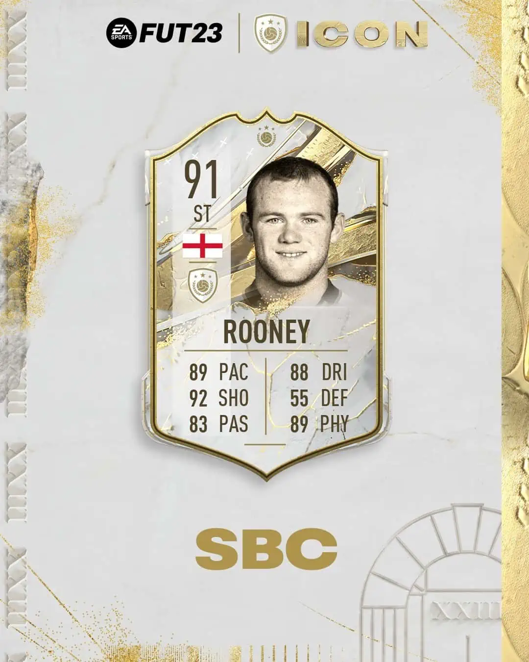 FIFA 23 SBC Wayne Rooney Prime Icon: Disponibile una nuova Sfida Creazione Rosa