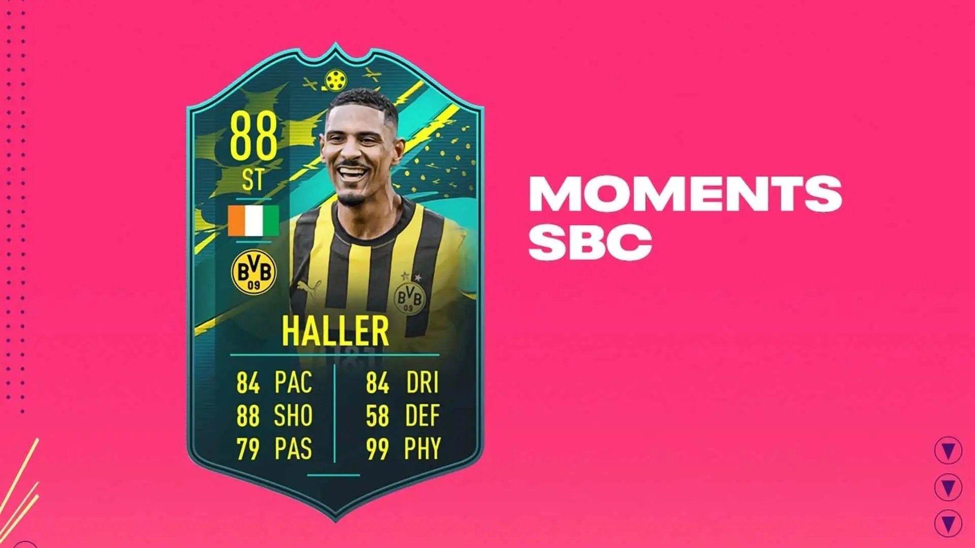 cover sbc haller moments fifa 23