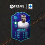 cover sbc osimhen potm gennaio fifa 23