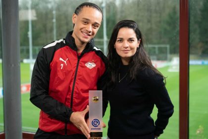 cover Xavi Simons potm march eredivisie fifa 23