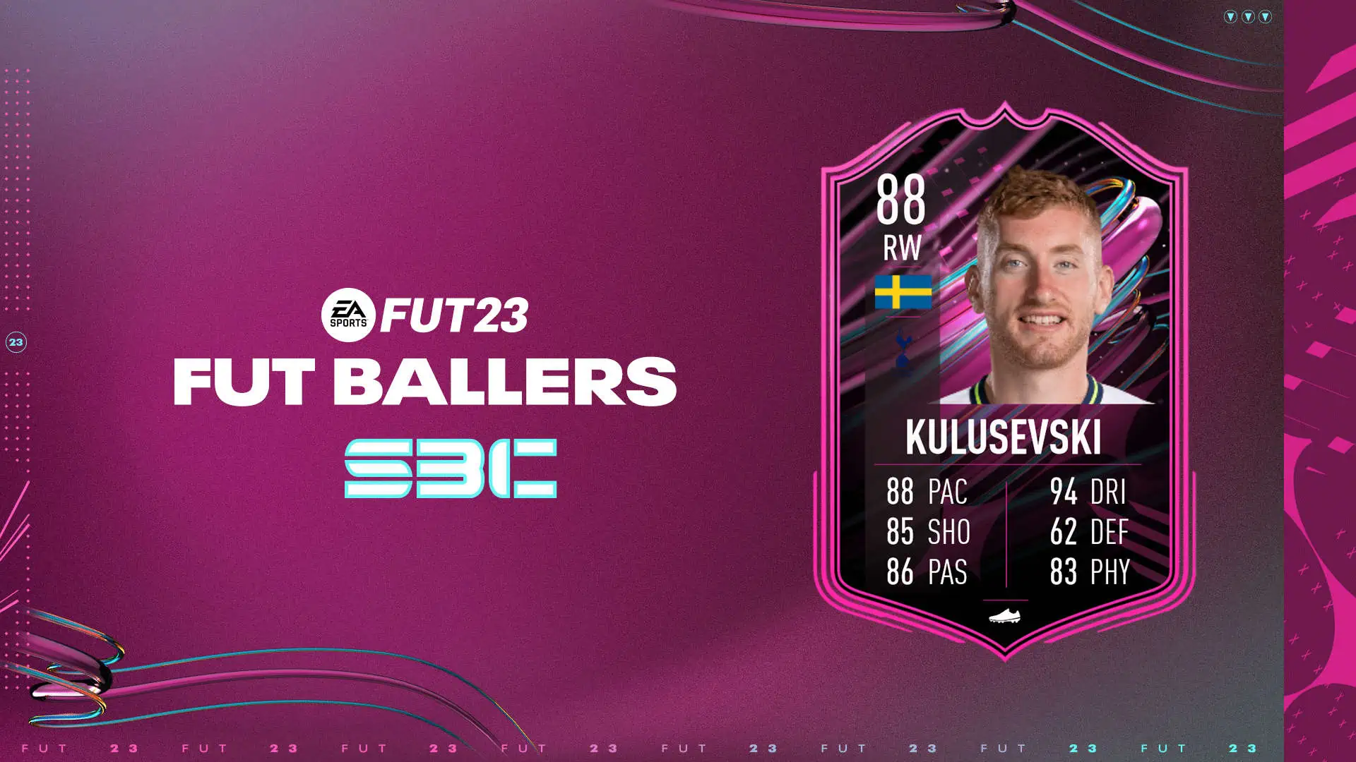 FIFA 23 SBC Dejan Kulusevski FUT Ballers: Obiettivo Per Riscattare La Carta Fuoriclasse