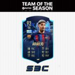 cover sbc araujo tots moments fifa 23