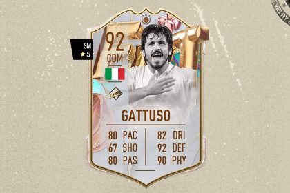 cover sbc gattuso icon fut birthday fifa 23
