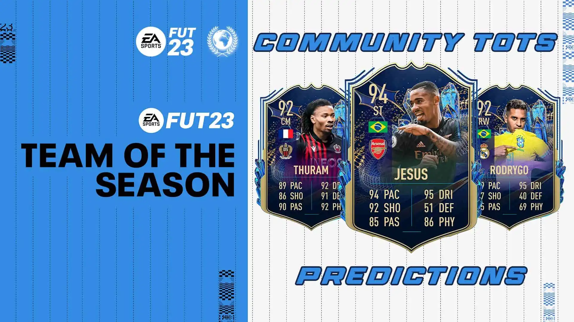 FIFA 23 COMMUNITY TOTS PREDICTION