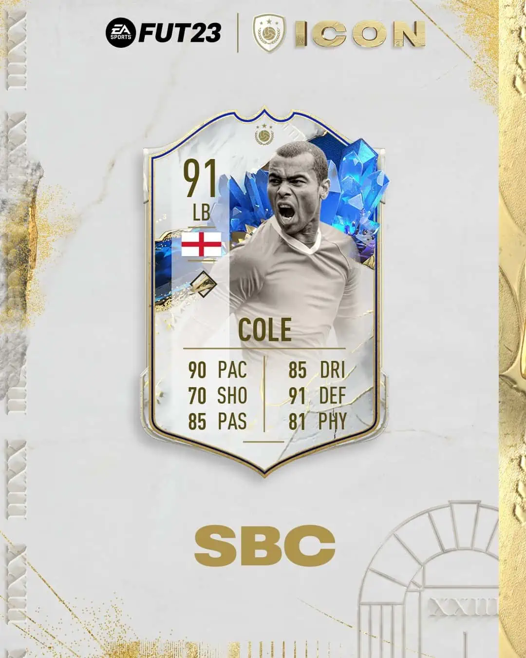 FIFA 23 SBC Ashley Cole TOTY Icon: Disponibile una nuova Sfida Creazione Rosa.