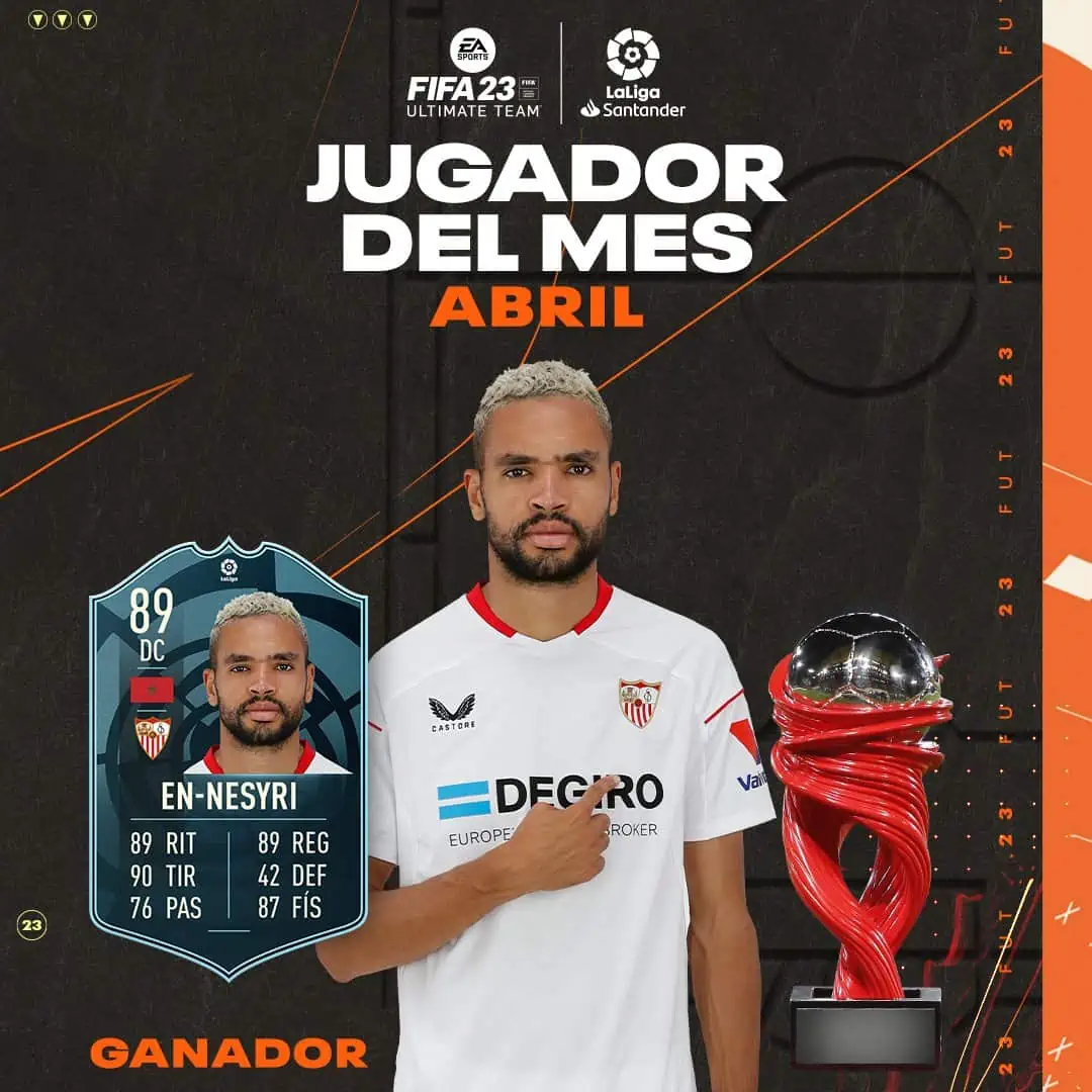 FIFA 23 SBC Youssef En-Nesyri POTM Aprile: Il Nuovo Player Of The Month De LaLiga.