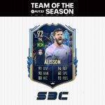cover sbc alisson tots premi fifa 23