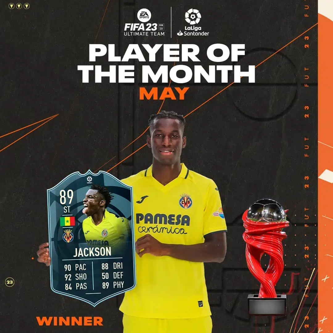 FIFA 23 SBC Nicolas Jackson POTM Maggio: Il Nuovo Player Of The Month De LaLiga.