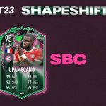 cover sbc Upamecano ShapeShifters Fifa 23