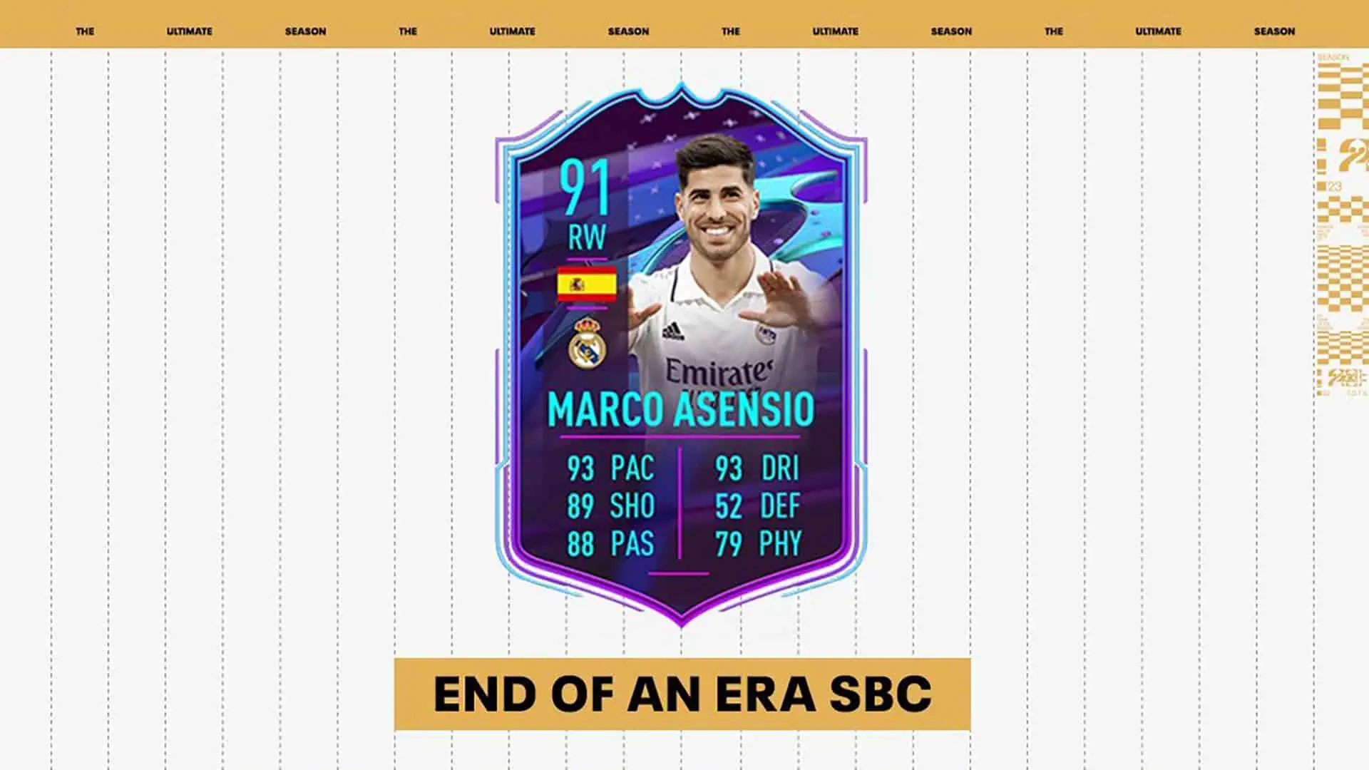 cover sbc asensio eoae fifa 23
