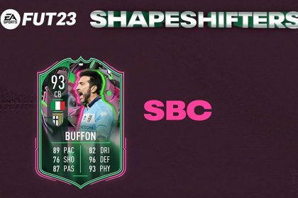 cover sbc buffon shapeshifter fifa 23
