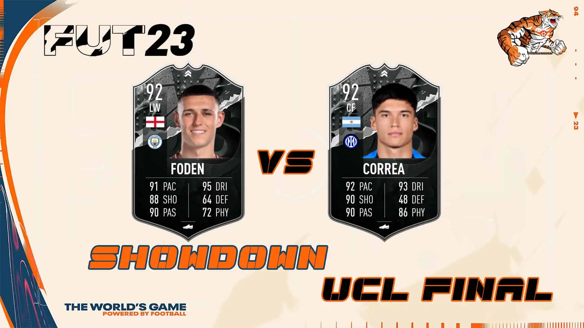 FIFA 23 SBC Foden VS Correa Showdown UCL: Disponibili due nuove carte speciali.