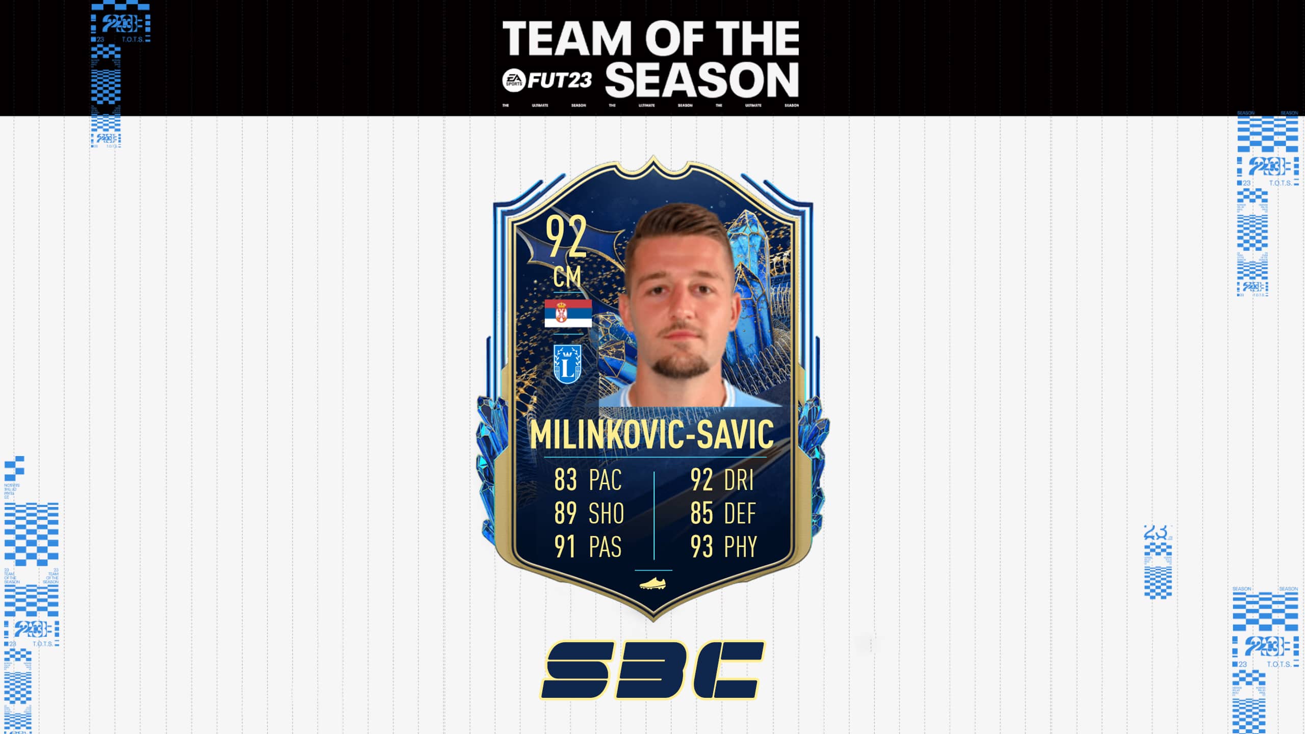 FIFA 23 SBC Sergej Milinkovic Savic TOTS: Disponibile la carta Team Of The Season FIFA 23 SBC Sergej Milinkovic Savic TOTS: Disponibile la carta Team Of The Season