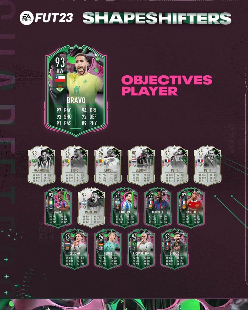 obj bravo shapeshifters fifa 23
