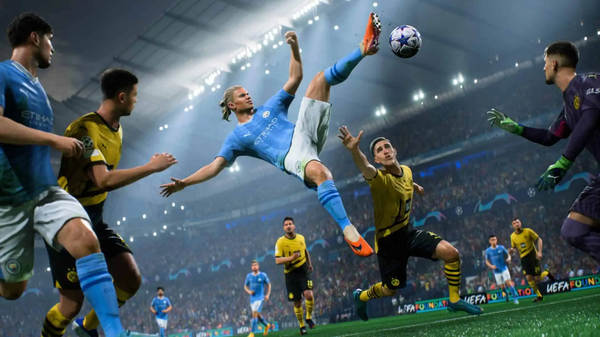 cover Erling Haaland Manchester City EA Sports FC 24 V3