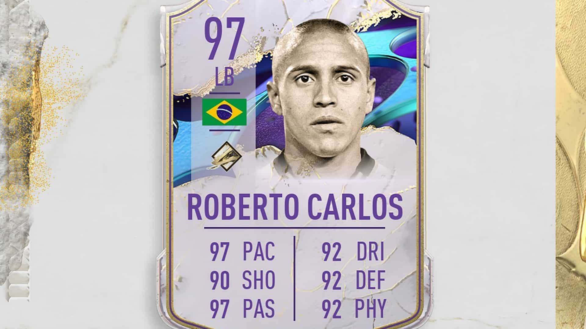 FIFA 23 SBC Roberto Carlos Cover Star Icon Disponibile una nuova Sfida