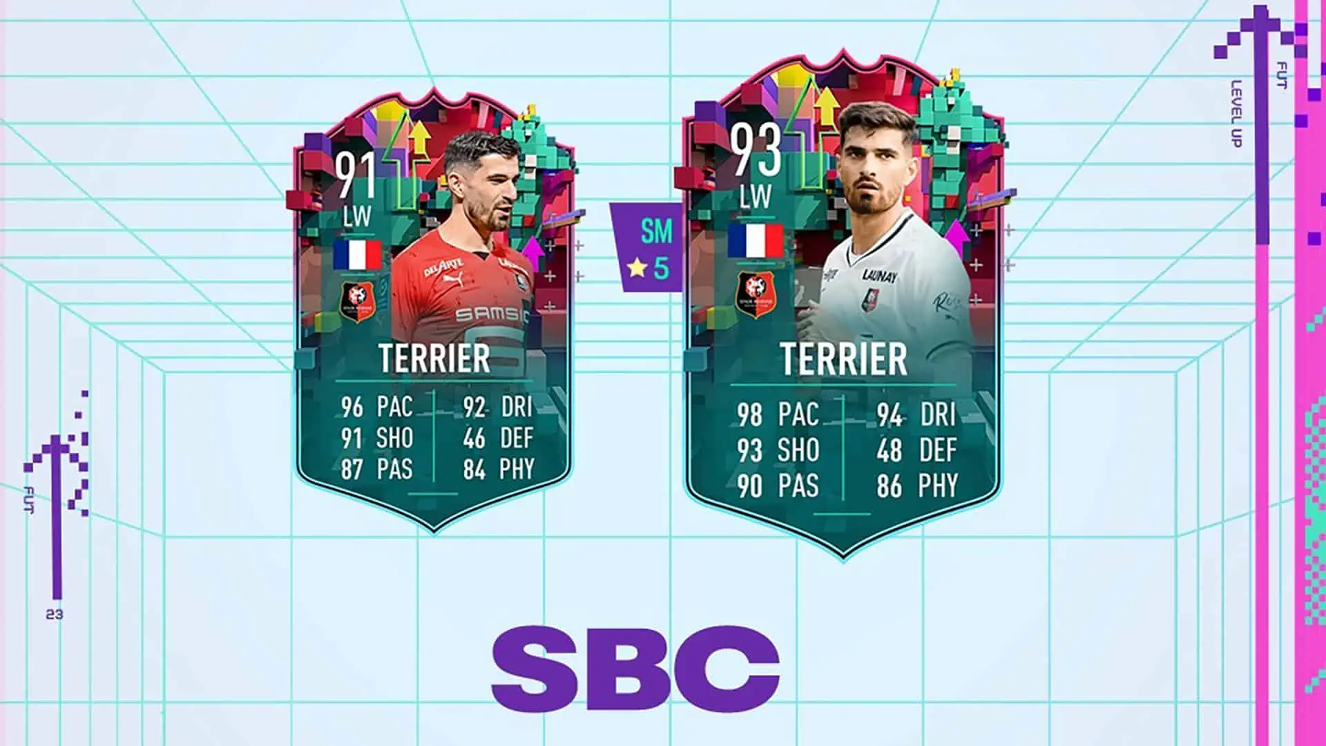 cover sbc terrier fut level up fifa 23