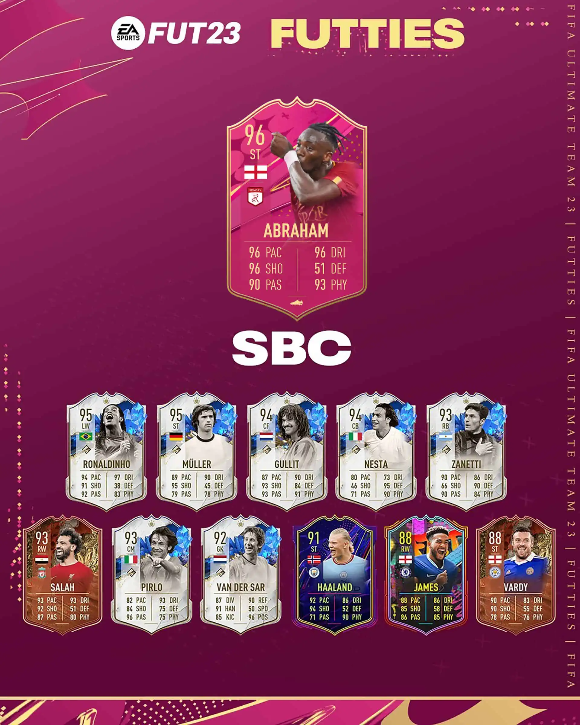 FIFA 23 SBC Tammy Abraham FUTTIES: Disponibile Una Nuova Carta Speciale.