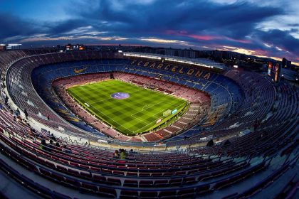 Cover Barcelona Camp Nou Stadium