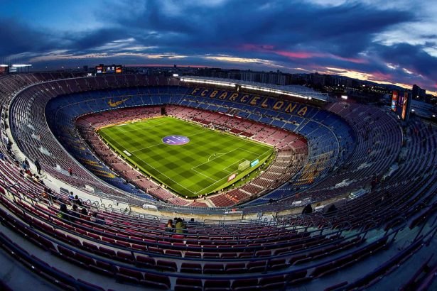Cover Barcelona Camp Nou Stadium
