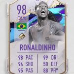 Cover sbc ronaldinho star icon fifa 23