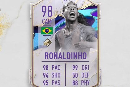 Cover sbc ronaldinho star icon fifa 23