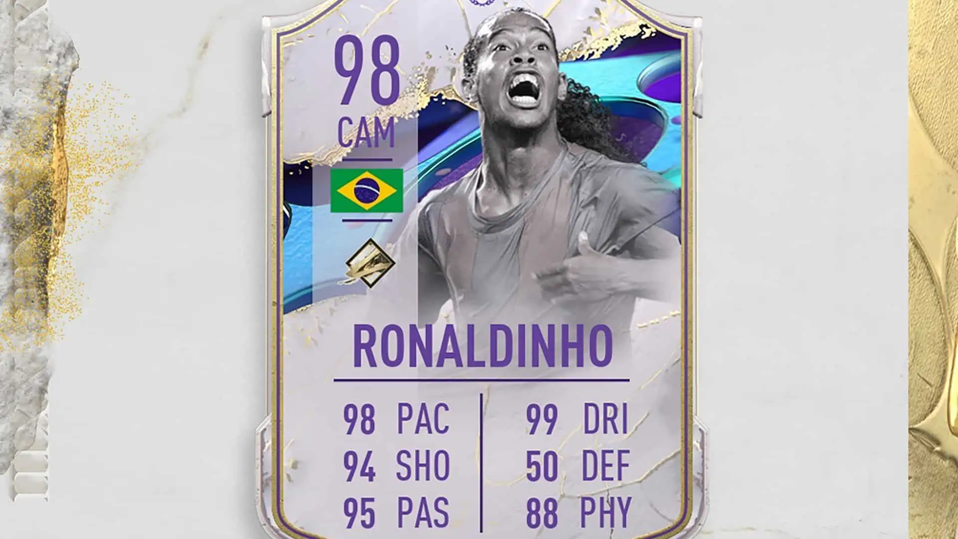 Cover sbc ronaldinho star icon fifa 23