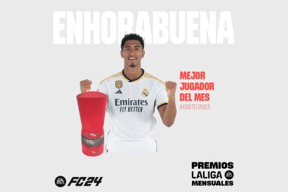 cover bellingham potm august ea sports fc 24