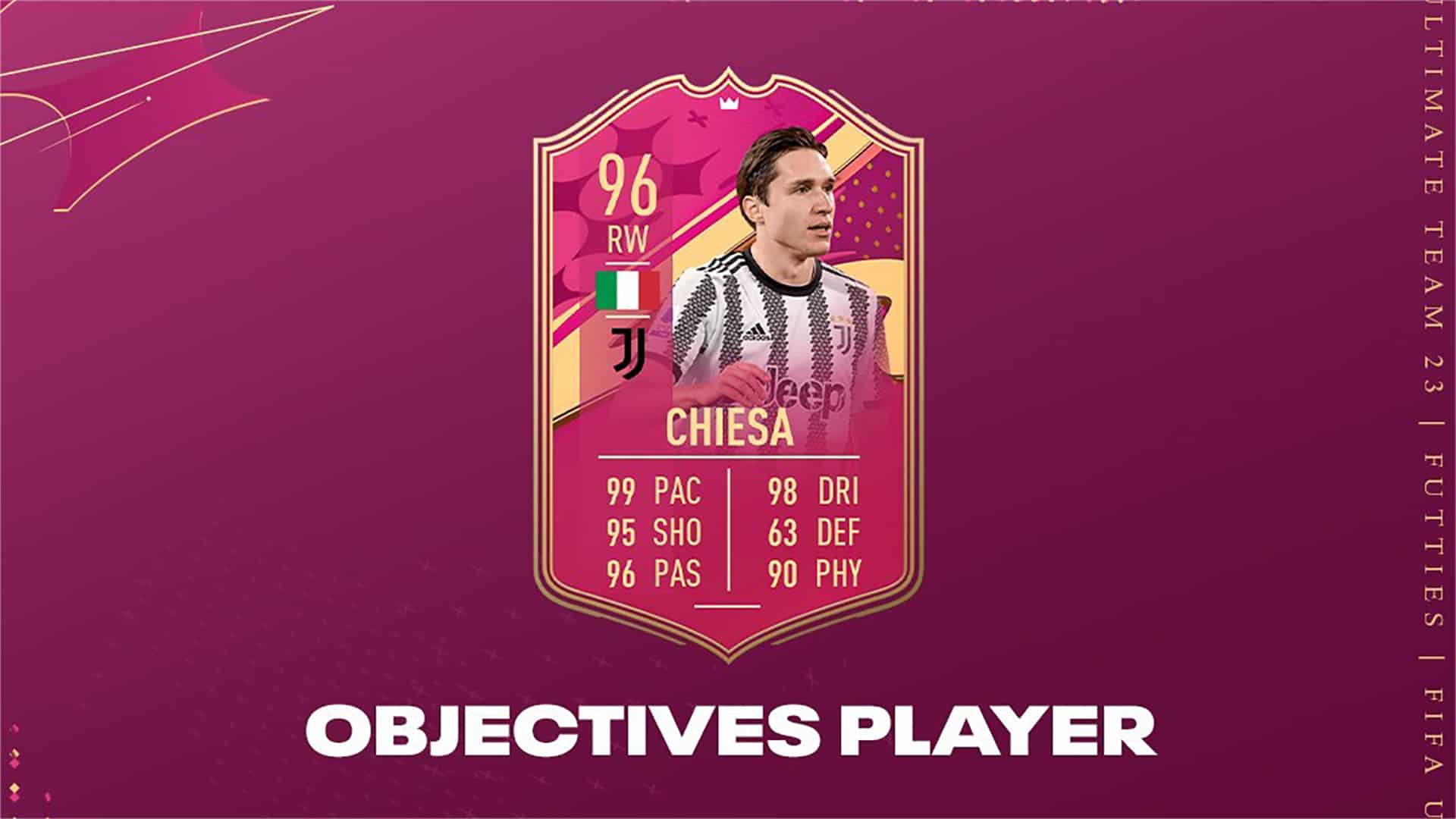 Rappresentano La Chiesa In Politica FIFA 23 Obiettivi Federico Chiesa FUTTIES: Requisiti Per Riscattare La