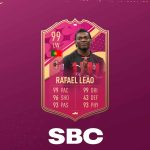 cover sbc Rafael Leao Futties FIFA 23