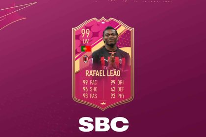 cover sbc Rafael Leao Futties FIFA 23