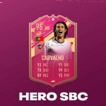 cover sbc carvalho futties hero fifa 23