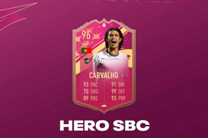cover sbc carvalho futties hero fifa 23