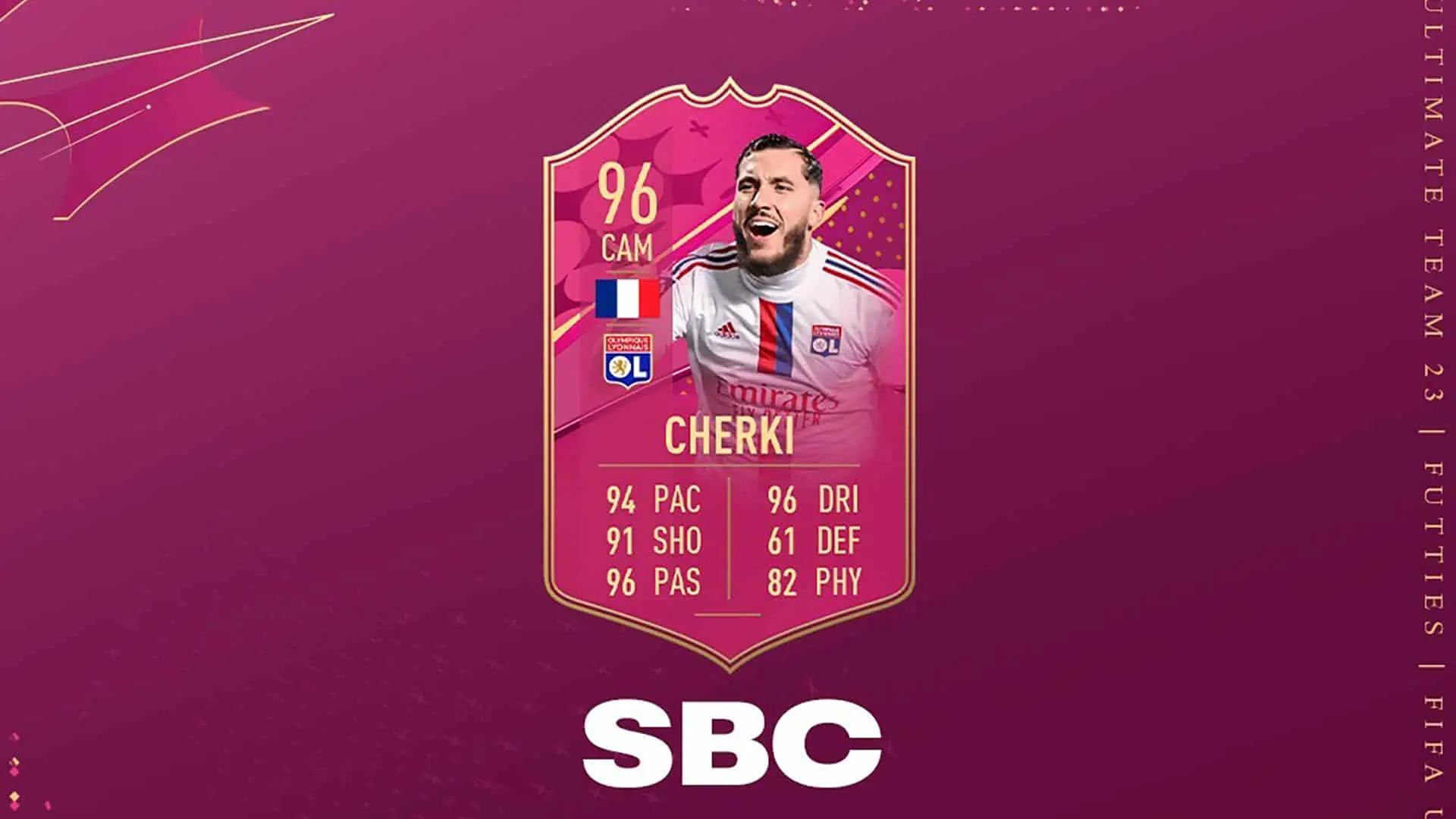 cover sbc cherki futties fifa 23