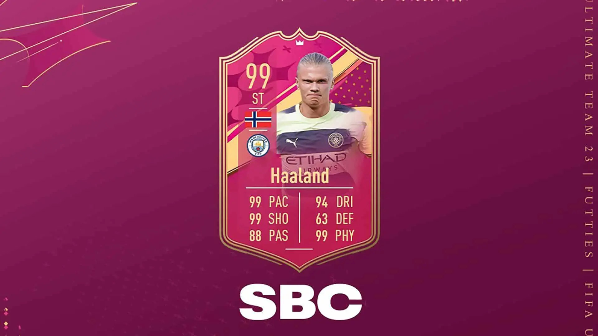 cover sbc haaland futties fifa 23
