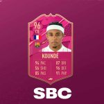 cover sbc kounde futties fifa 23