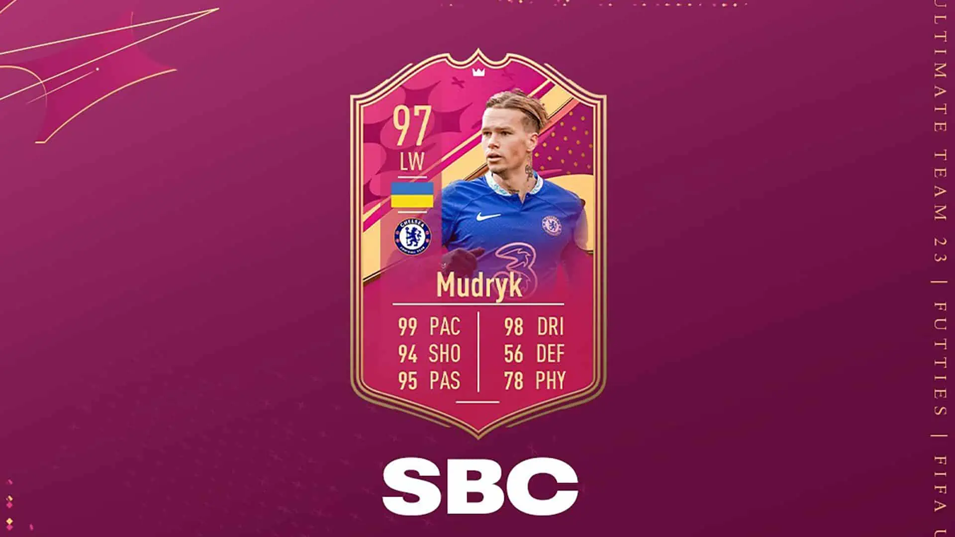 cover sbc mudryk futties fifa 23