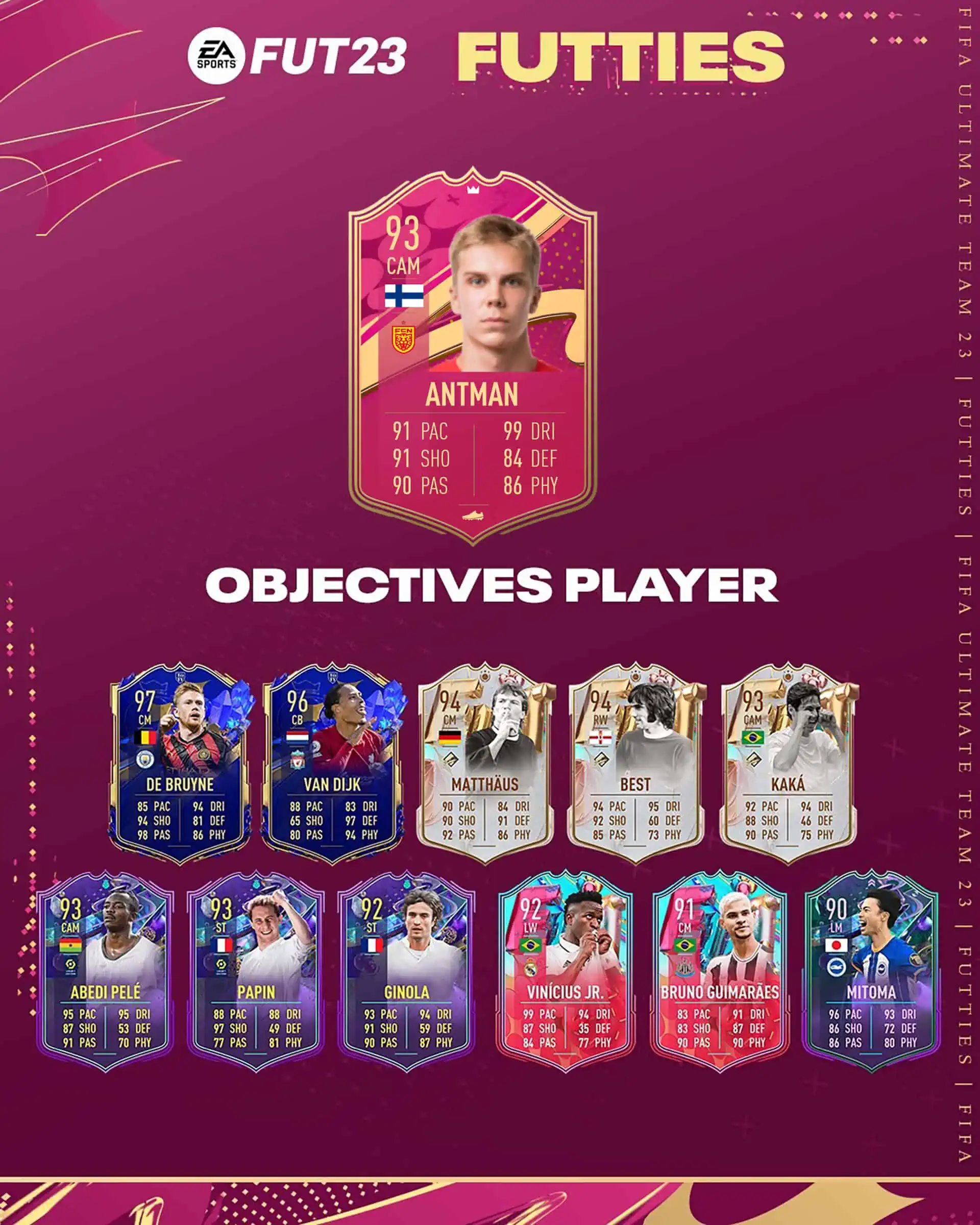 FIFA 23 Obiettivi Oliver Antman FUTTIES: Disponibile Una Nuova Carta Speciale.