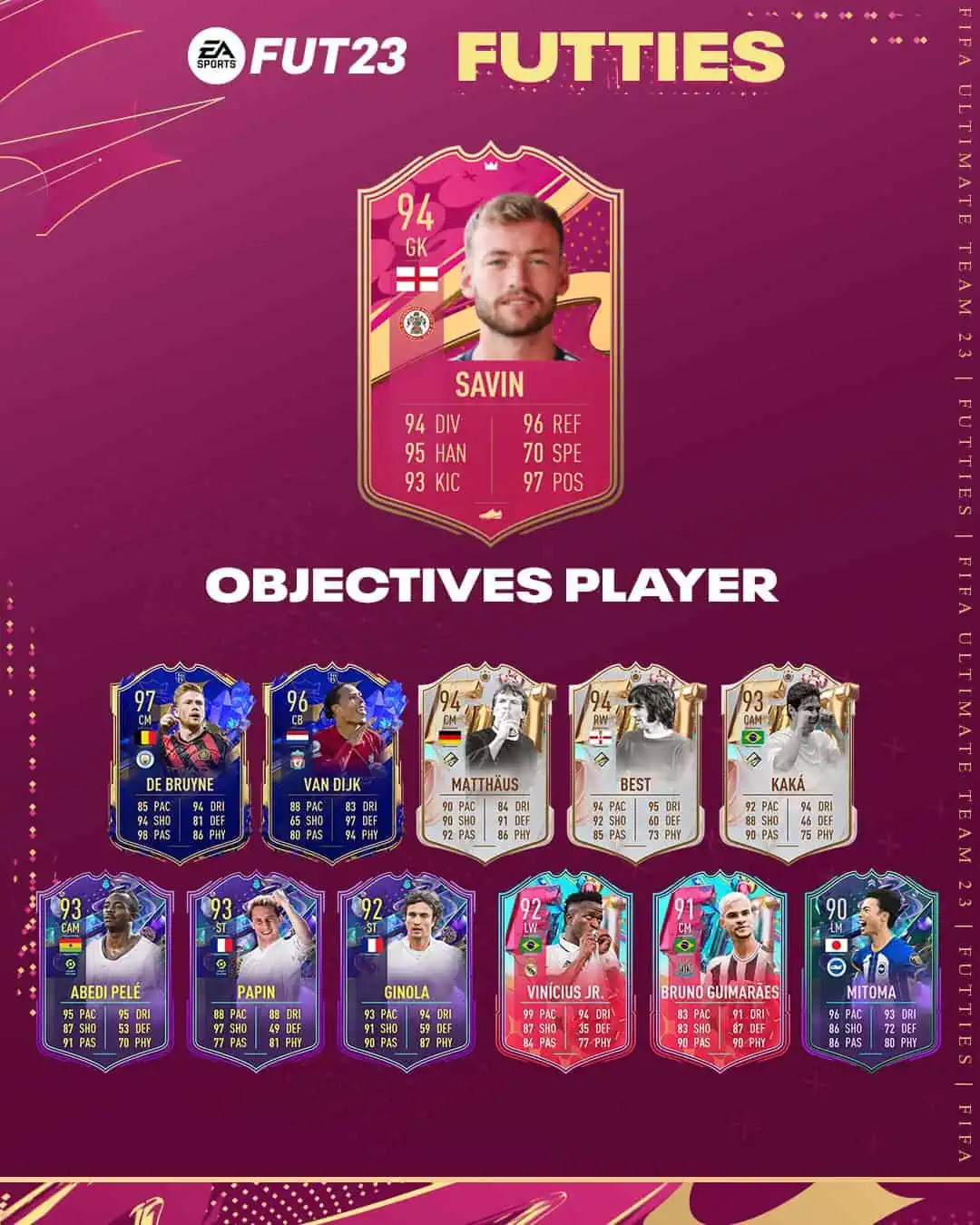 FIFA 23 Obiettivi Toby Savin FUTTIES: Disponibile Una Nuova Carta Speciale.