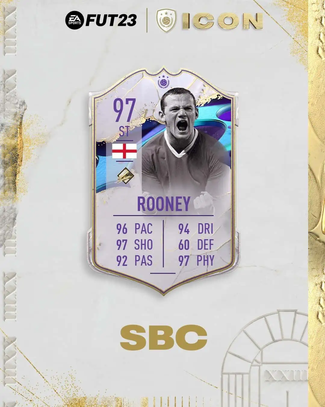 FIFA 23 SBC Wayne Rooney Cover Star Icon: Disponibile una nuova Sfida Creazione Rosa.
