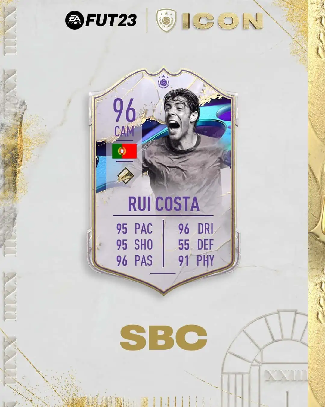 FIFA 23 SBC Rui Costa Cover Star Icon: Disponibile una nuova Sfida Creazione Rosa.