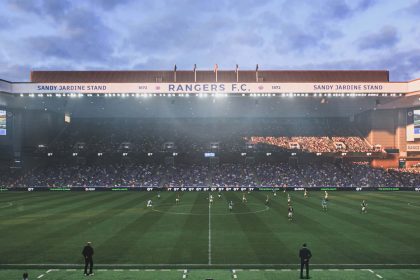 Cover Ibrox Stadium Rangers EA Sports FC 24